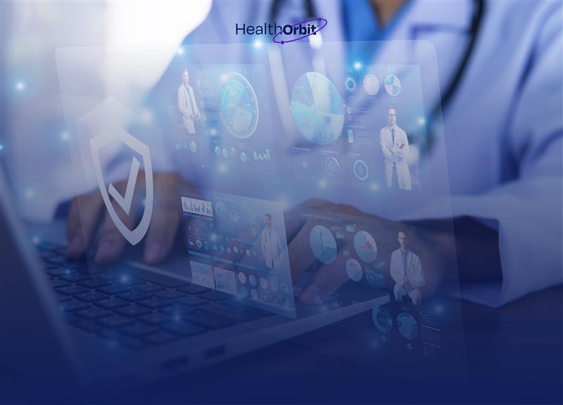 HealthOrbit AI transforming EHR software with advanced analytics and secure healthcare tech.
