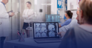 Doctors review brain scans, aided by AI scribes for accurate neurology case notes