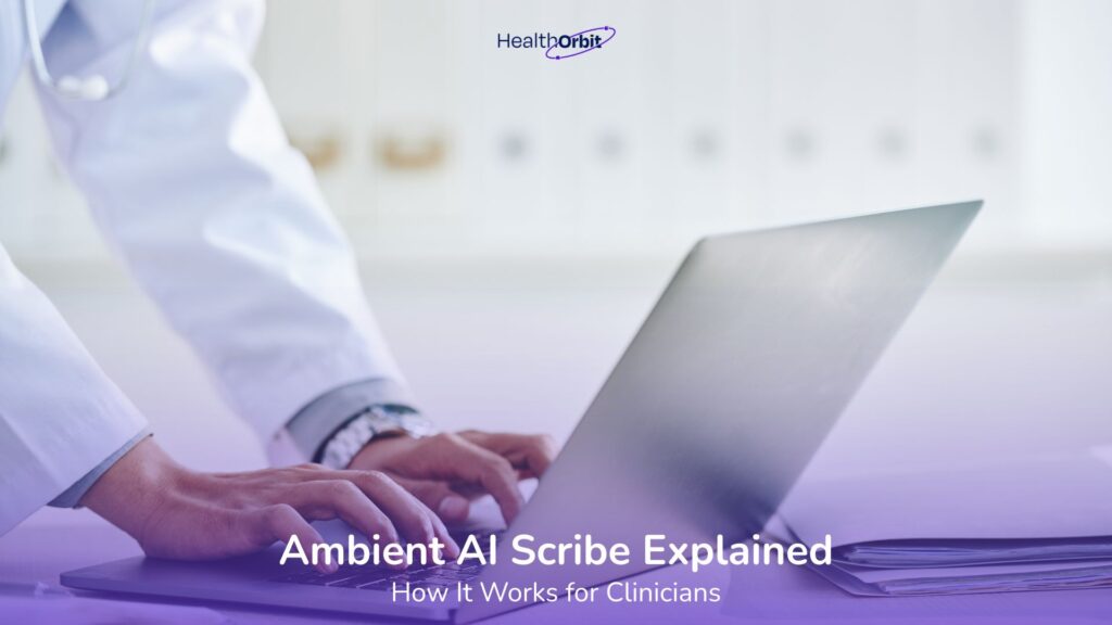 Ambient AI scribing creates clinical notes during patient consultations